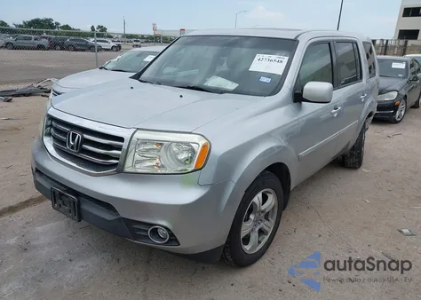 2015 Honda Pilot Ex-L из США, поврежденный, VIN 5FNYF3H54FB010690